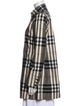 Burberry London Plaid Print Jacket