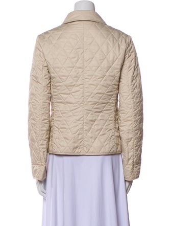 Burberry London Plaid Print Utility Jacket