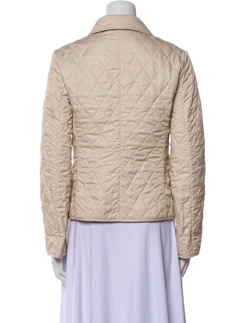 Burberry London Plaid Print Utility Jacket