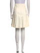 Burberry London Pleated Accents Knee-Length Skirt
