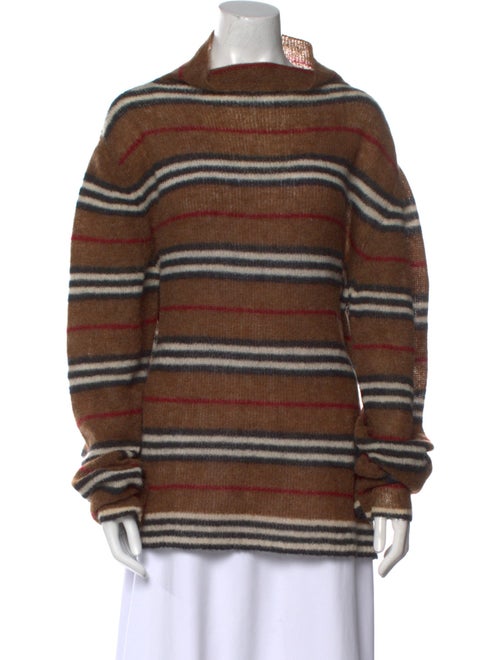 Burberry London Merino Wool Striped Sweater