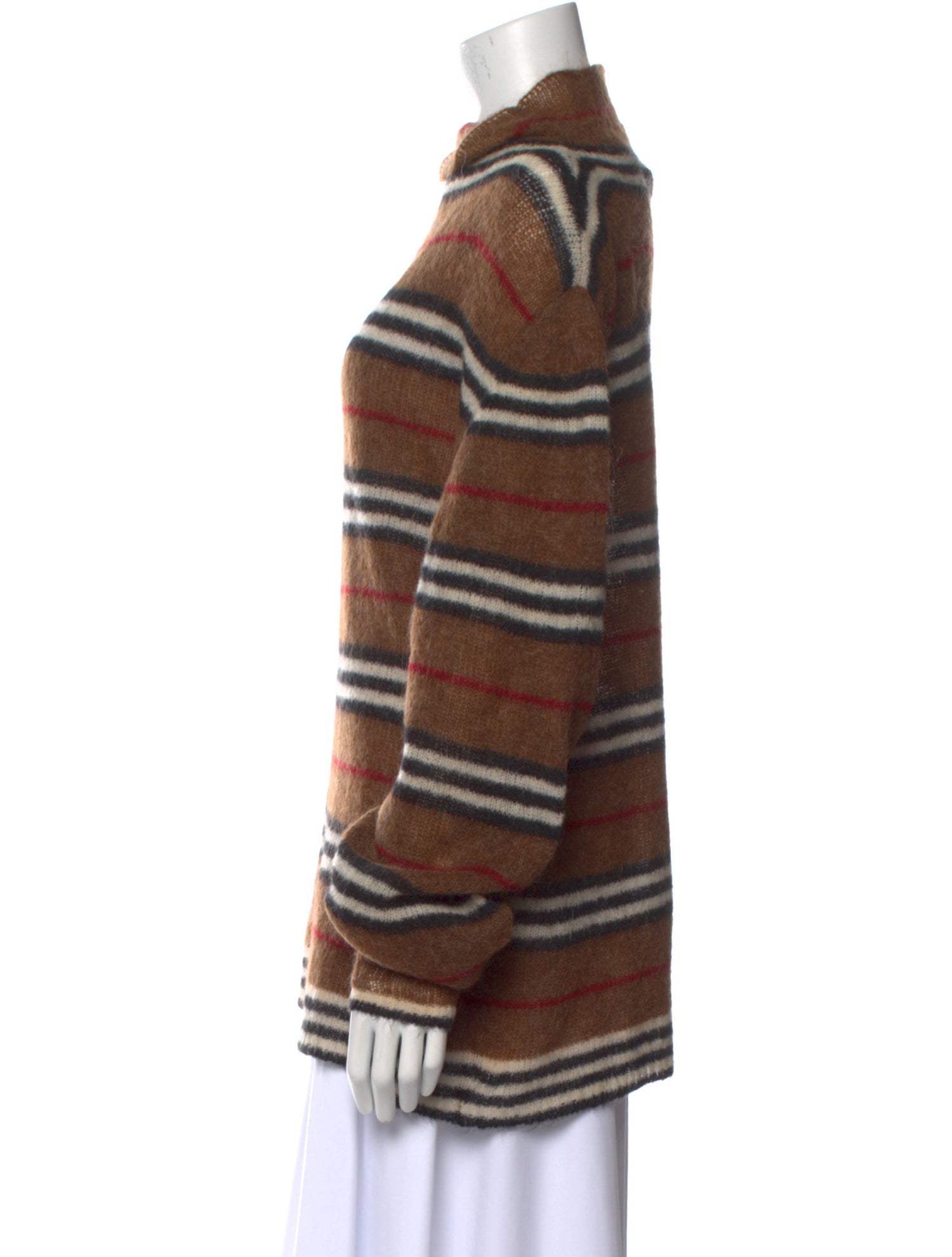 Burberry London Merino Wool Striped Sweater