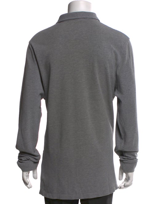 Burberry London Nova Check Pattern Crew Neck Polo Shirt