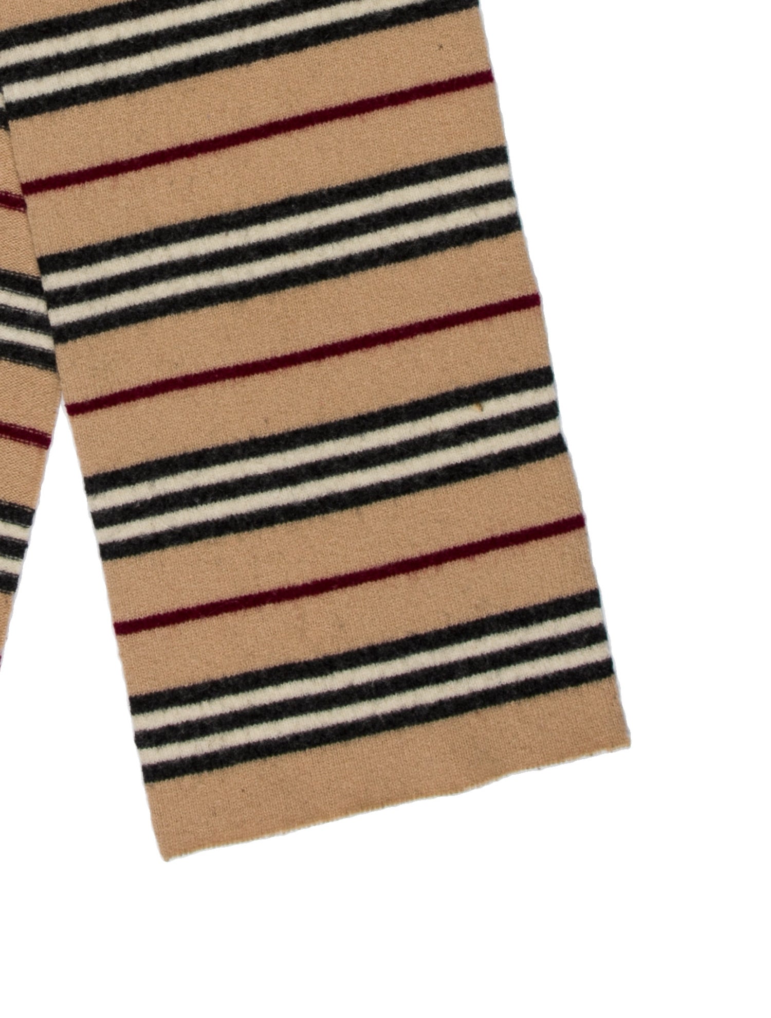 Burberry London Lambswool Vintage Scarf