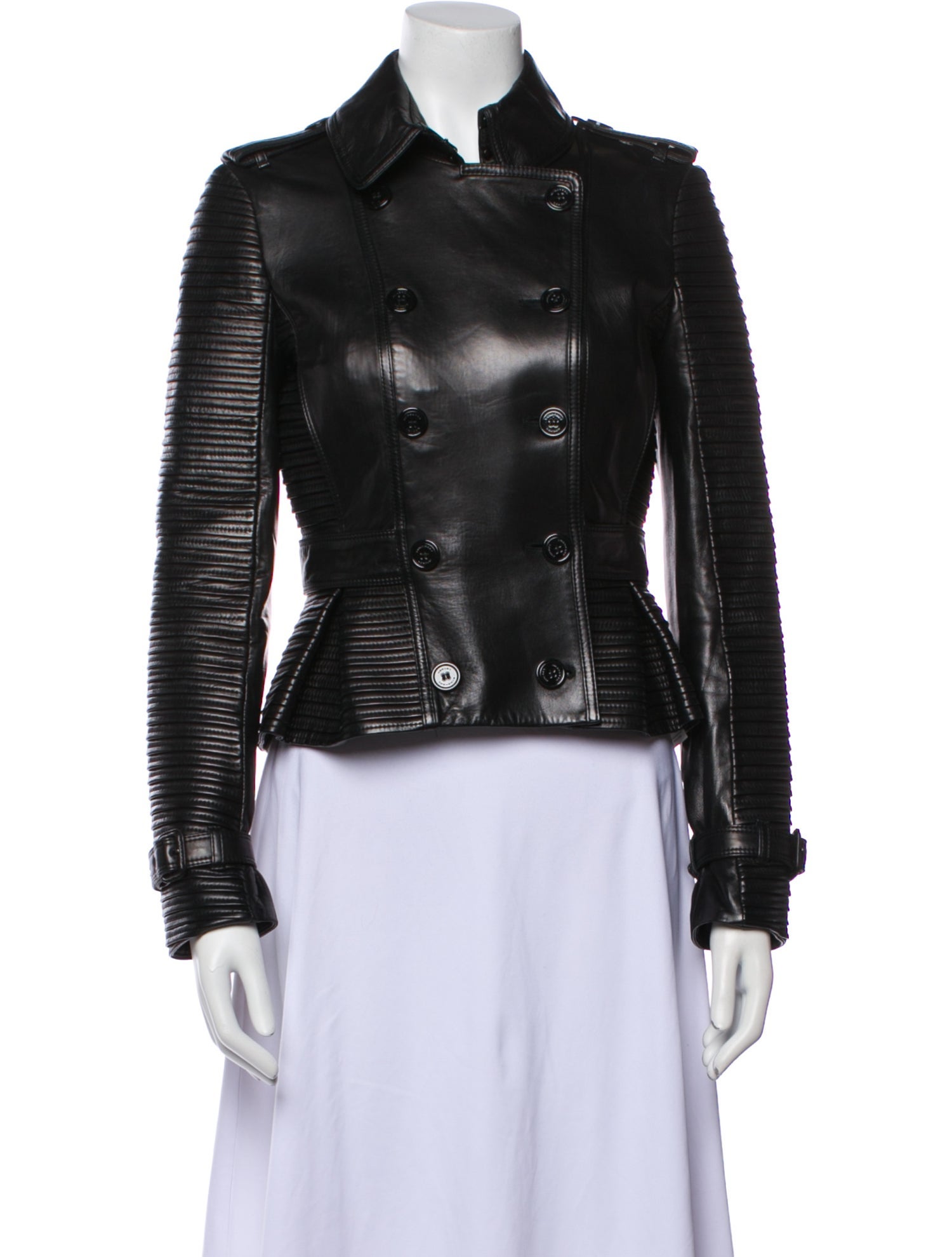 Burberry London Leather Biker Jacket