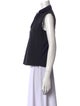 Burberry London V-Neck Sleeveless Blouse