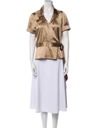 Burberry London Short Sleeve Blouse