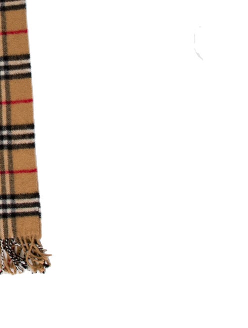 Burberry London Lambswool Nova Check Pattern Scarf
