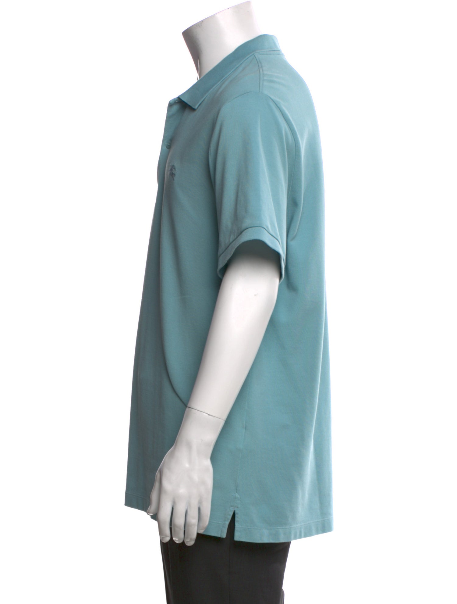 Burberry London Nova Check Pattern Collar Polo Shirt