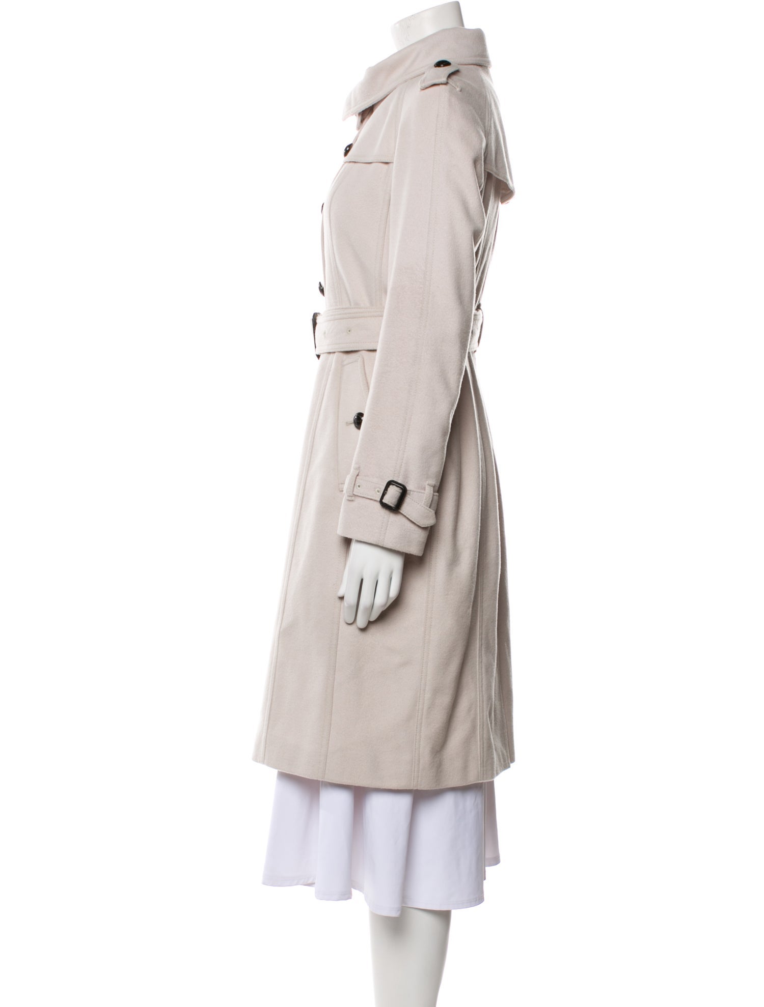 Burberry London Virgin Wool Trench Coat