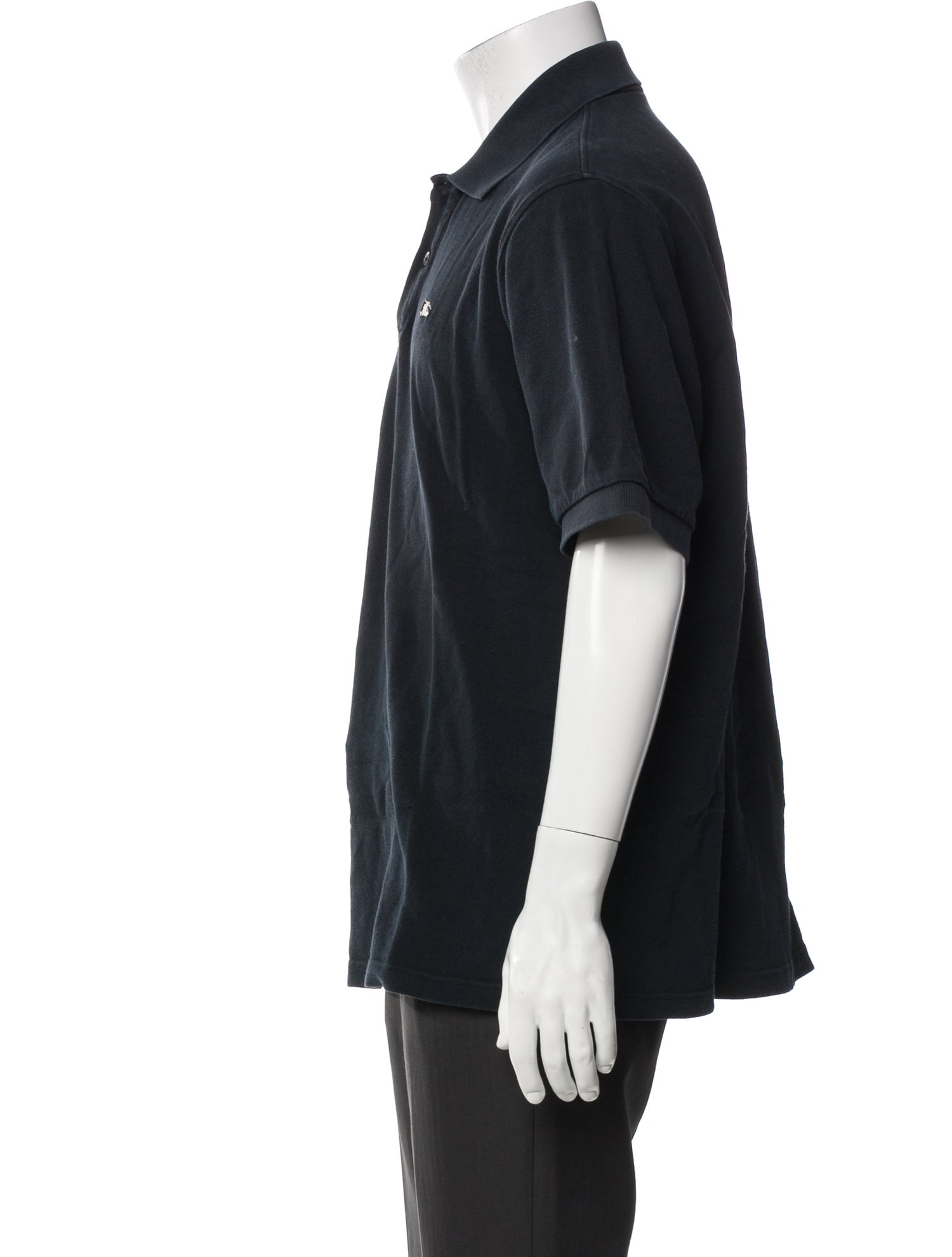 Burberry London Nova Check Pattern Collar Polo Shirt