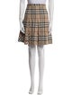 Burberry London Wool Knee-Length Skirt