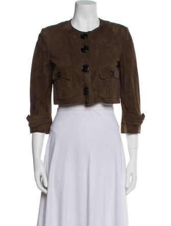 Burberry London Suede Bolero