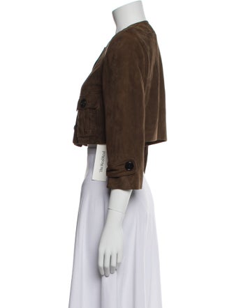 Burberry London Suede Bolero