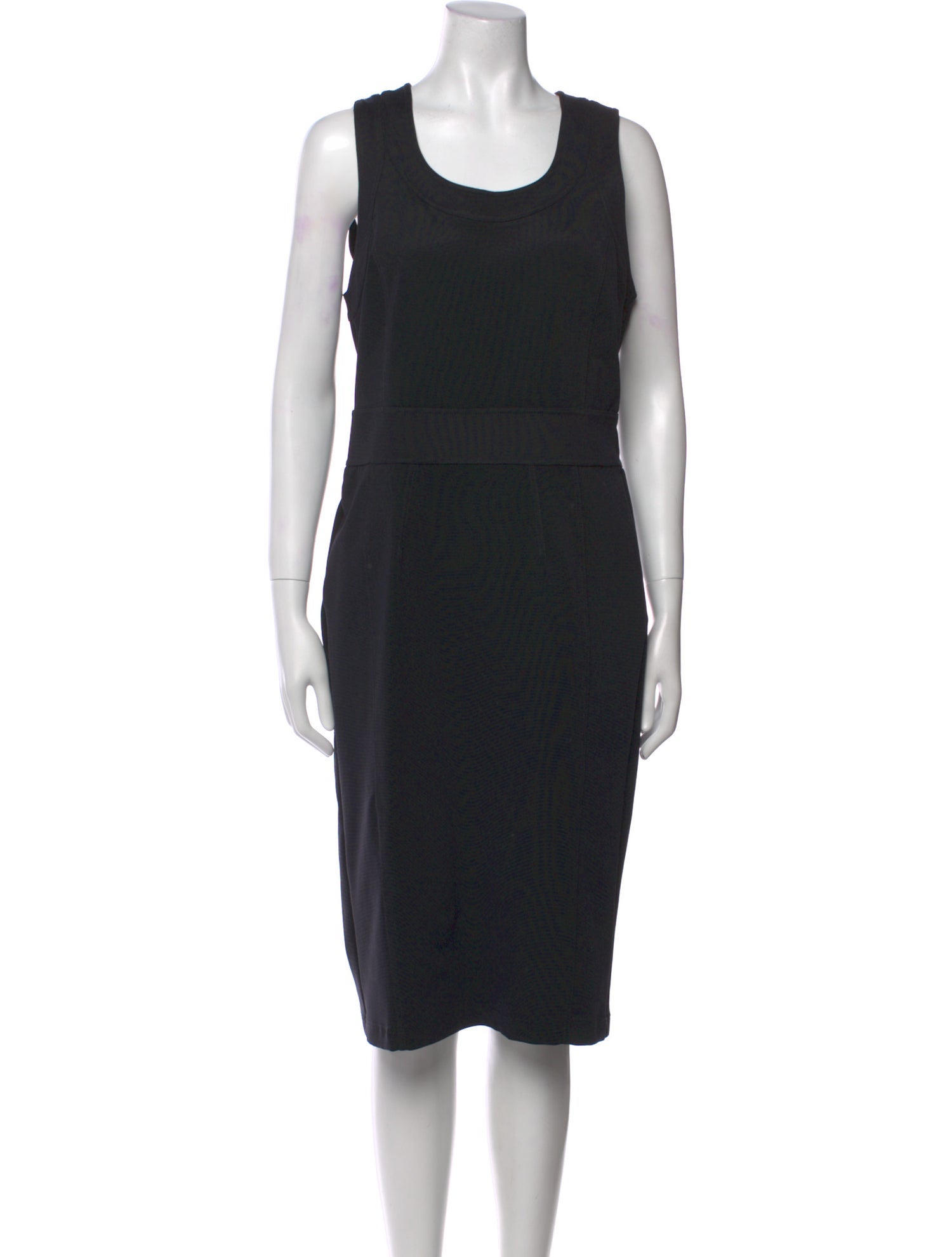 Burberry London Scoop Neck Midi Length Dress w/ Tags