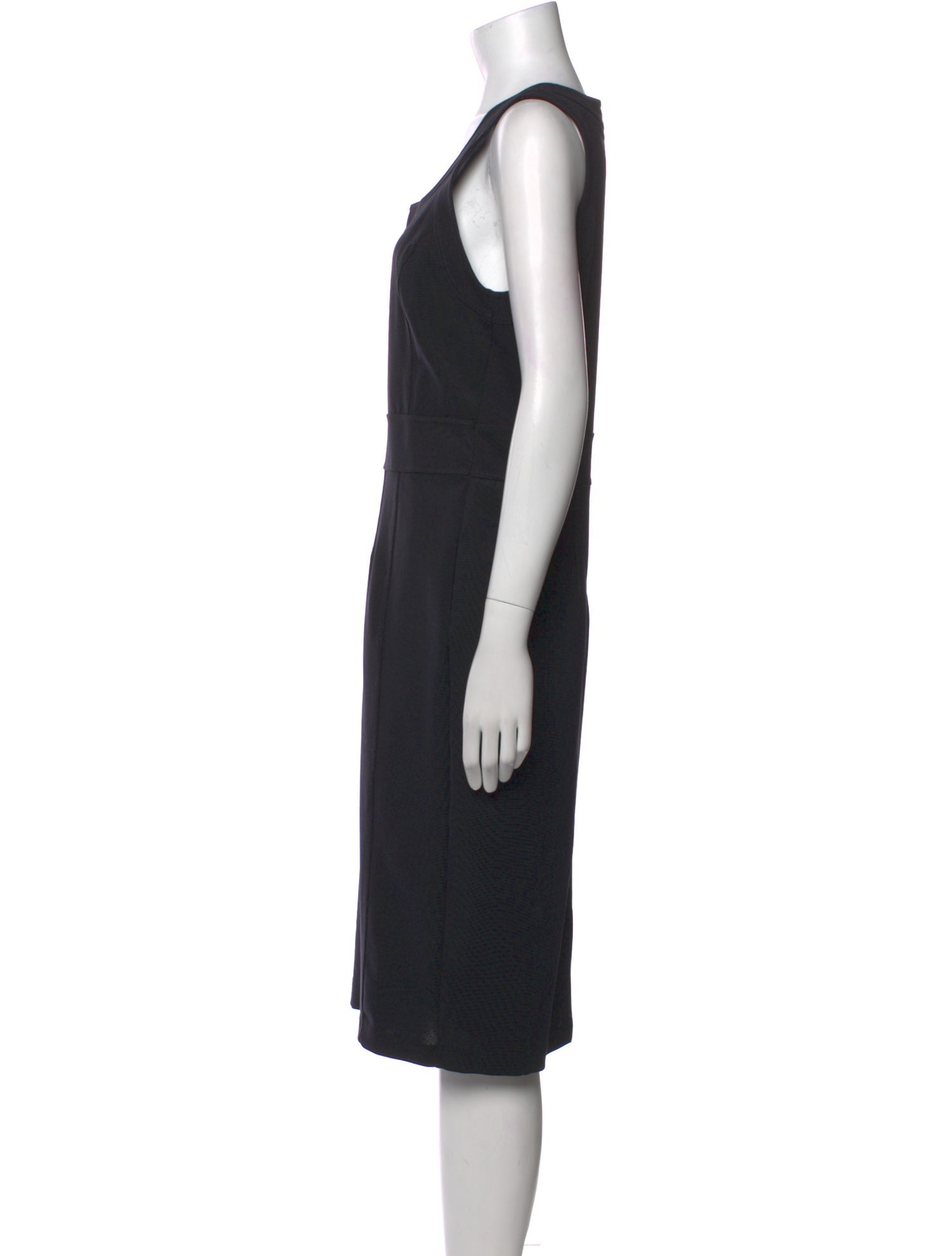 Burberry London Scoop Neck Midi Length Dress w/ Tags