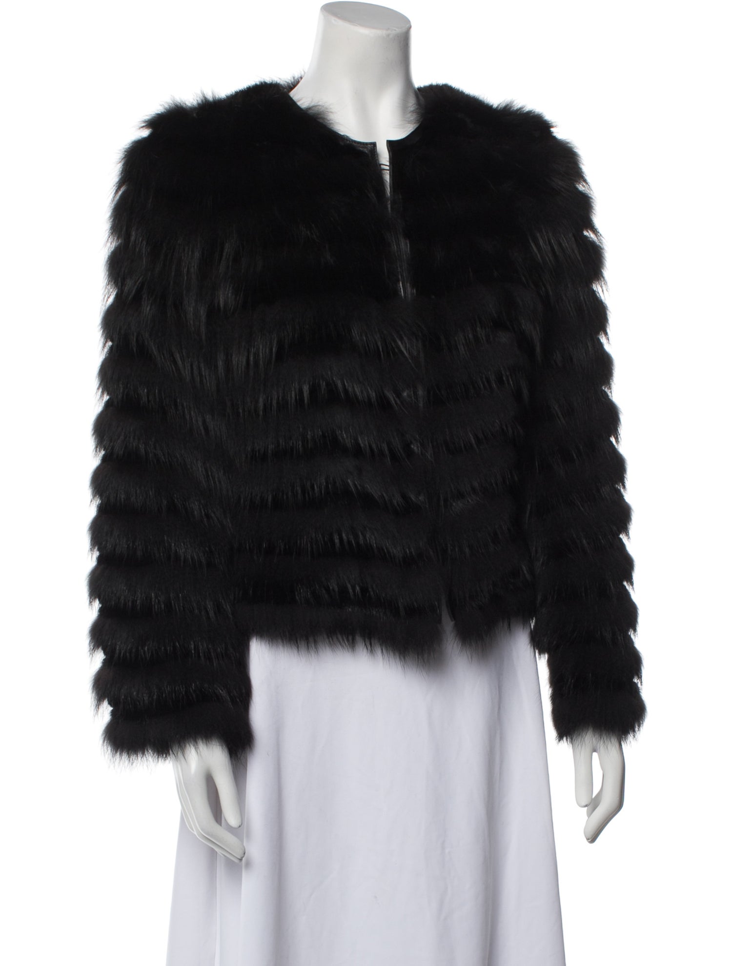 Burberry London Lamb Leather Fur Jacket