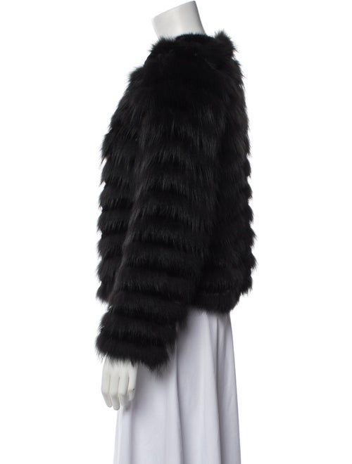 Burberry London Lamb Leather Fur Jacket