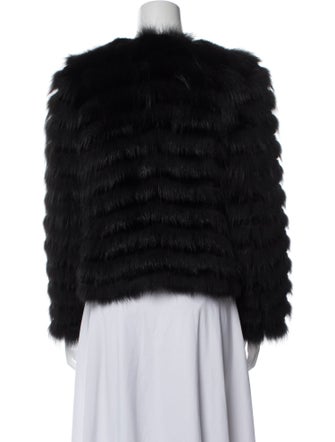 Burberry London Lamb Leather Fur Jacket