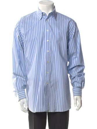 Burberry London Striped Long Sleeve Shirt