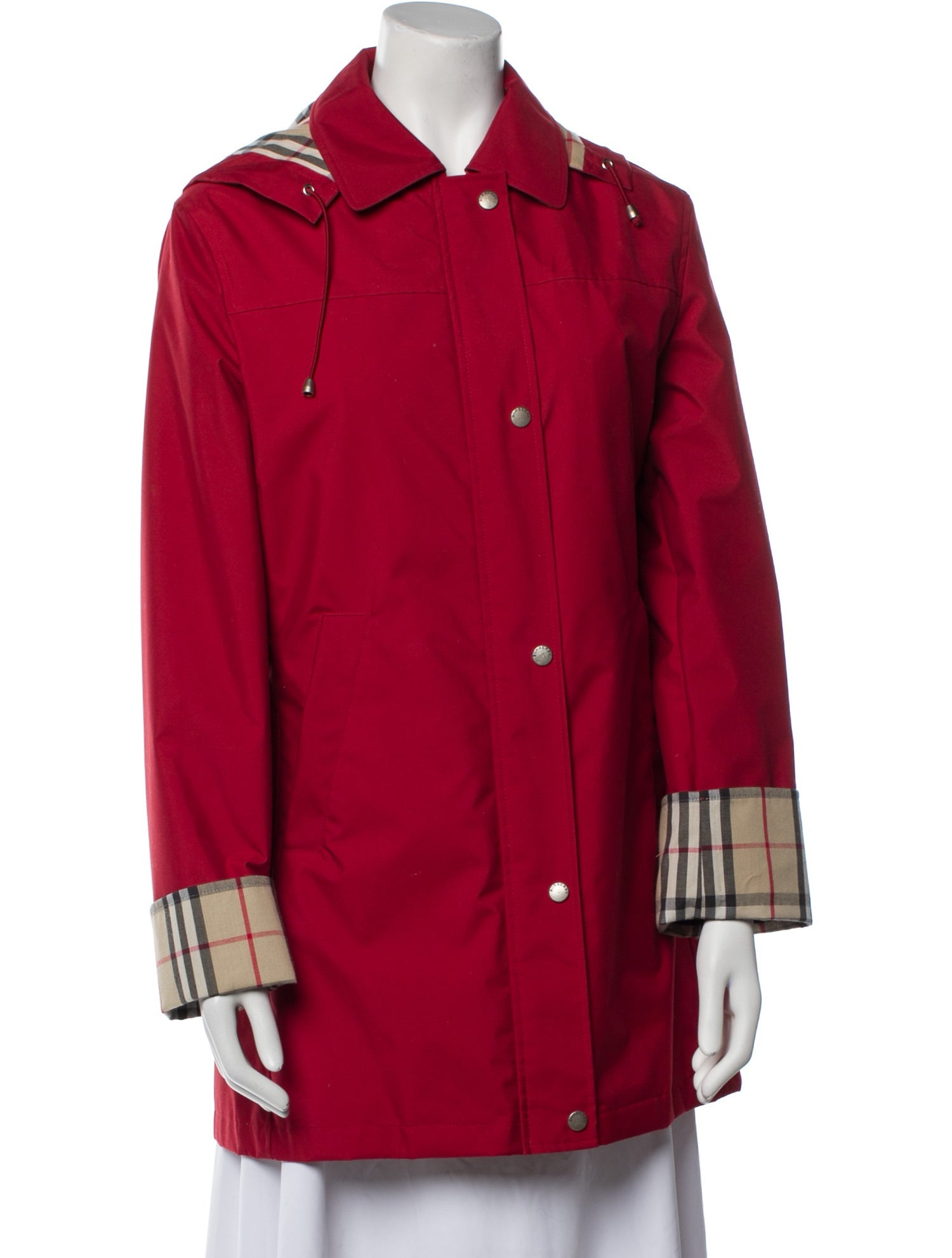 Burberry London Printed Trench Coat