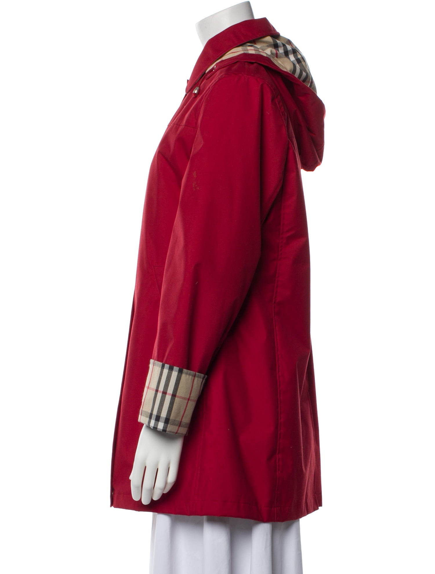 Burberry London Printed Trench Coat