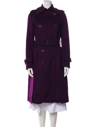 Burberry London Wool Trench Coat