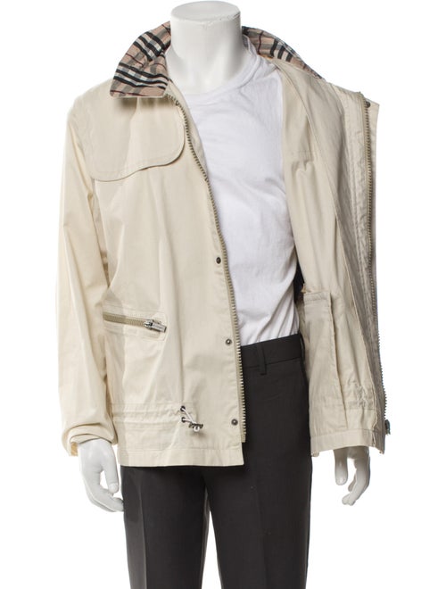 Burberry London Nova Check Pattern Utility Jacket