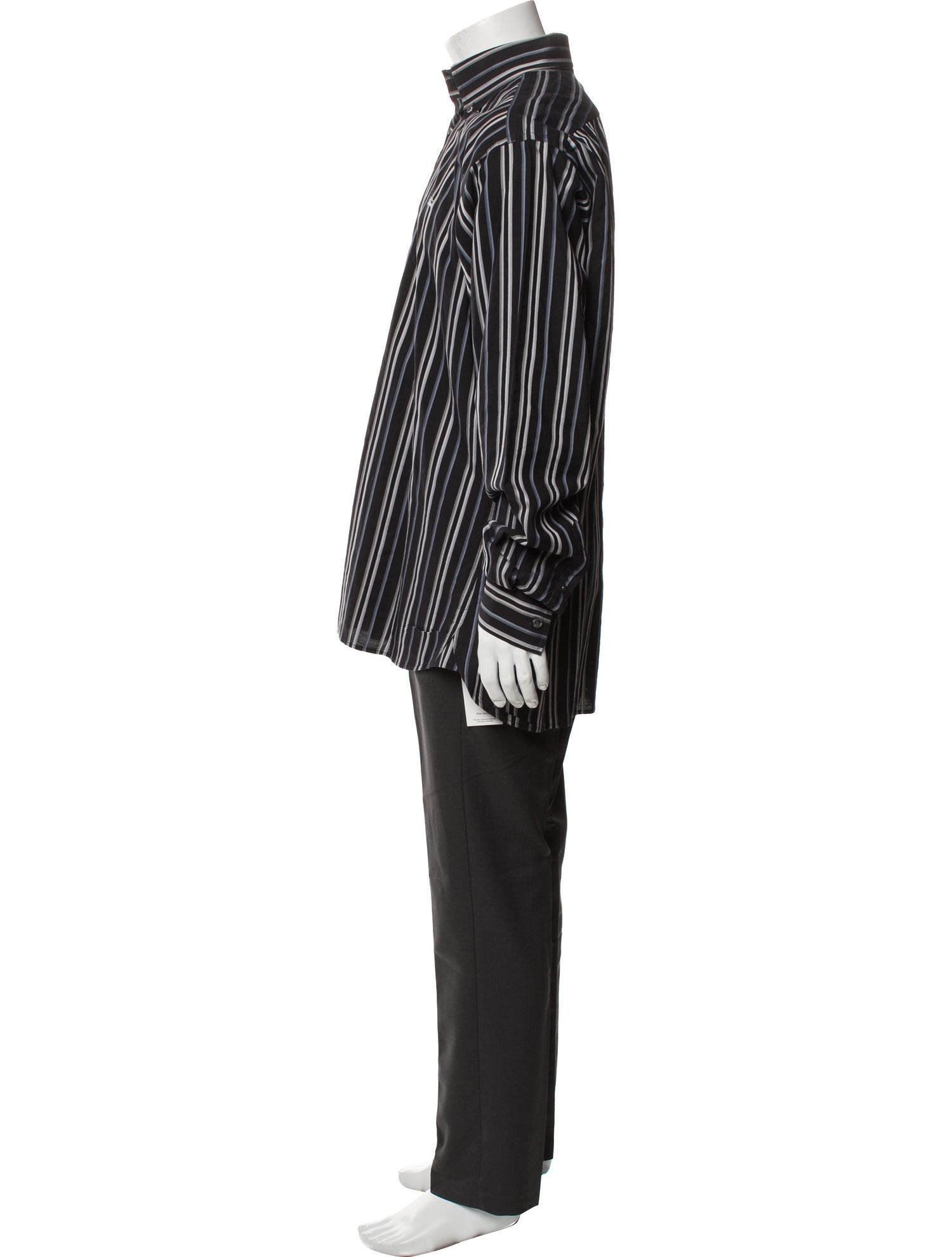 Burberry London Striped Long Sleeve Shirt