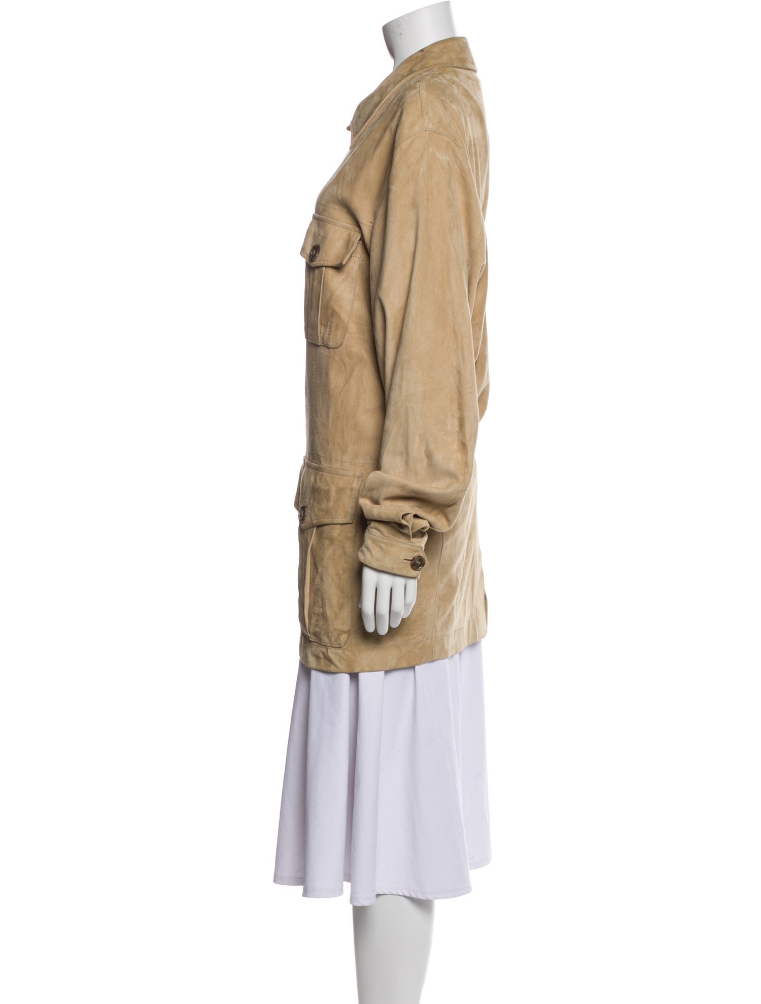 Burberry London Leather Coat