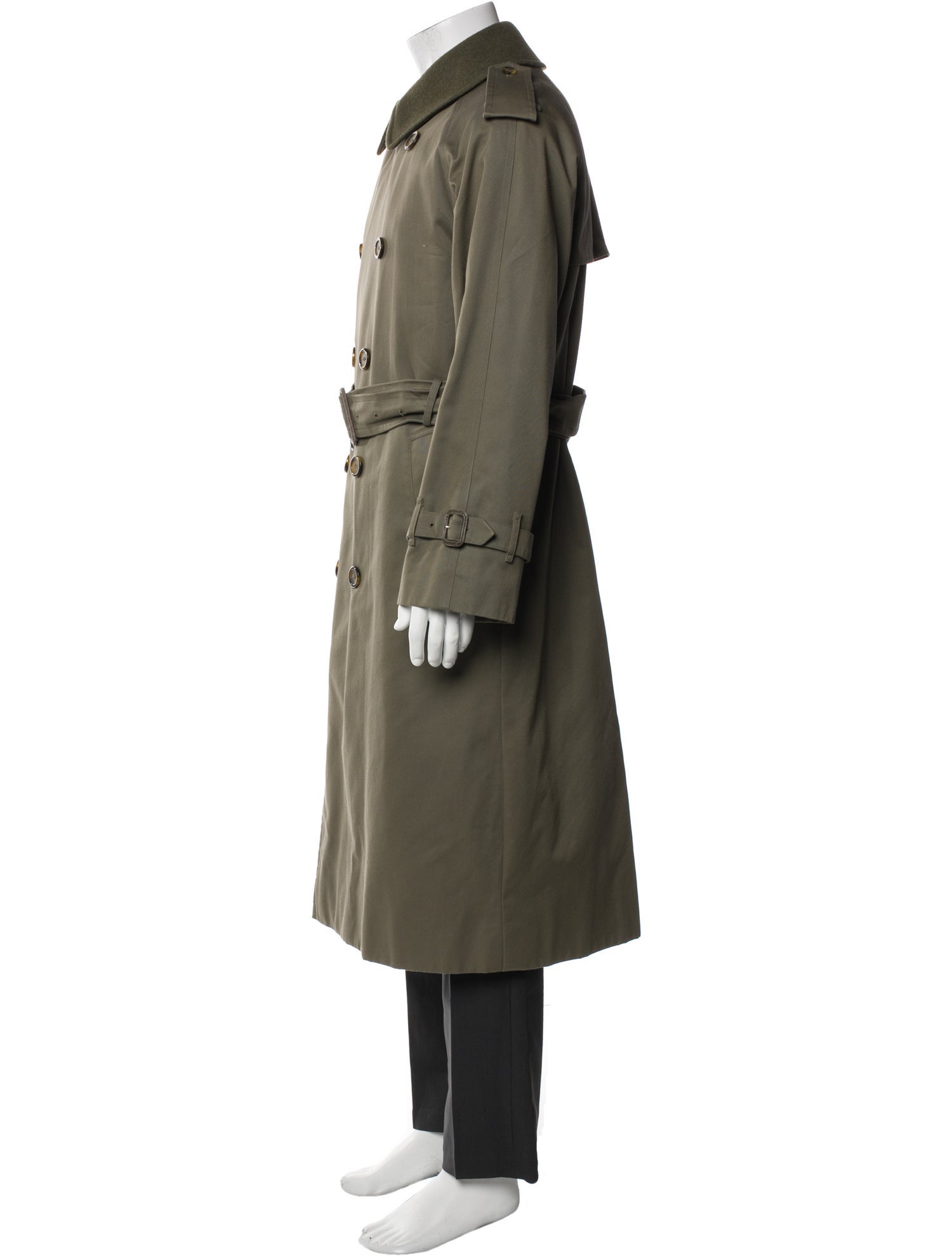 Burberry London Wool Trench Coat