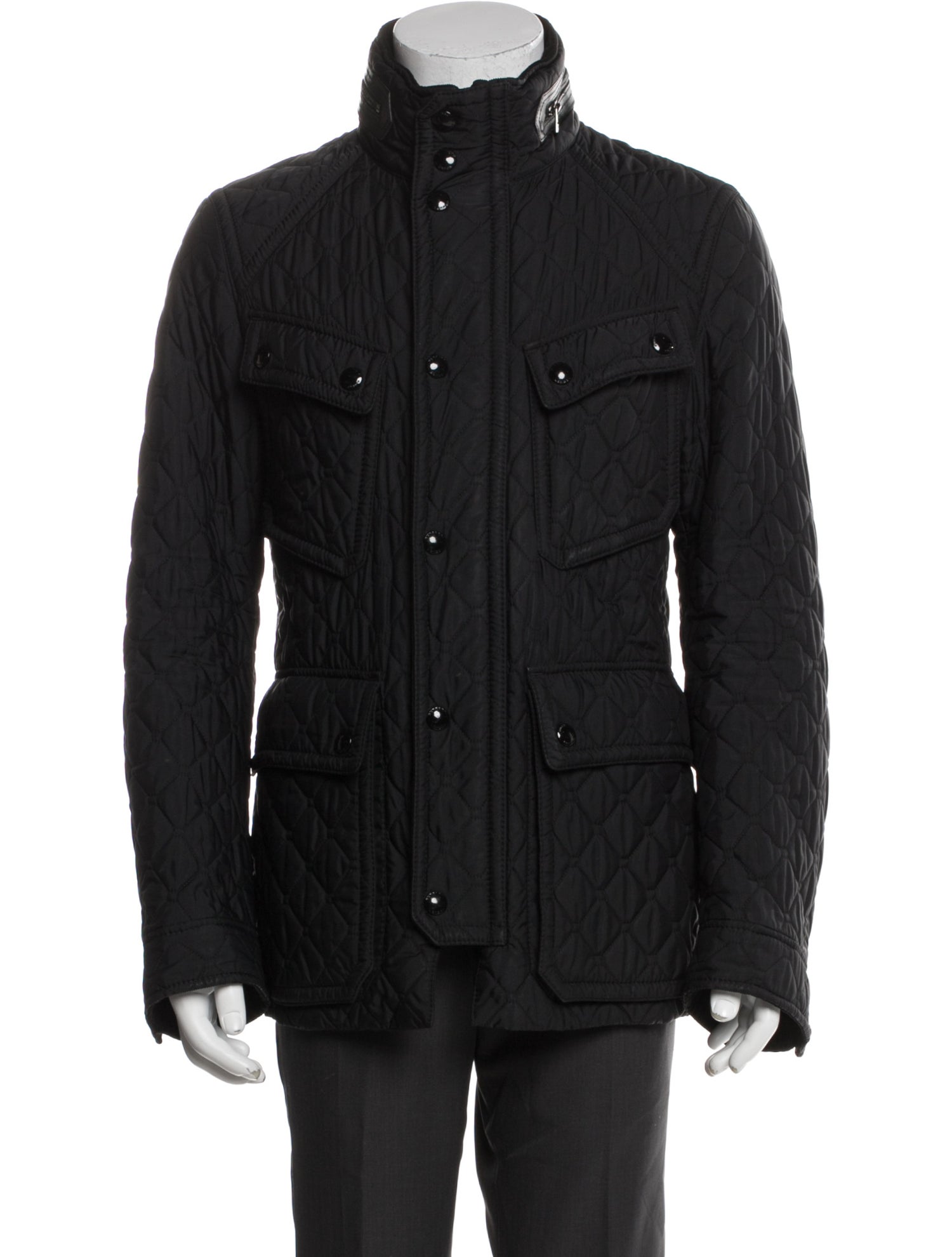 Burberry London Nova Check Pattern Utility Jacket