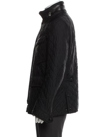 Burberry London Nova Check Pattern Utility Jacket