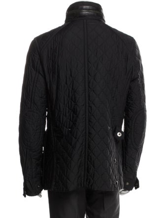 Burberry London Nova Check Pattern Utility Jacket