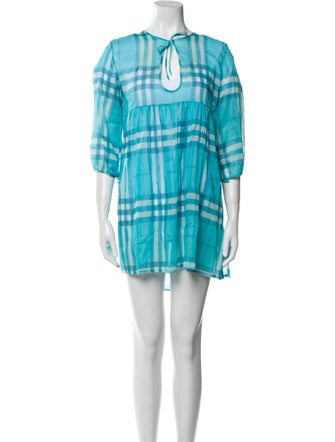 Burberry London Tie-Dye Print Mini Dress
