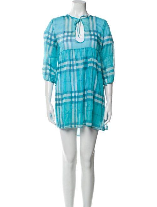 Burberry London Tie-Dye Print Mini Dress