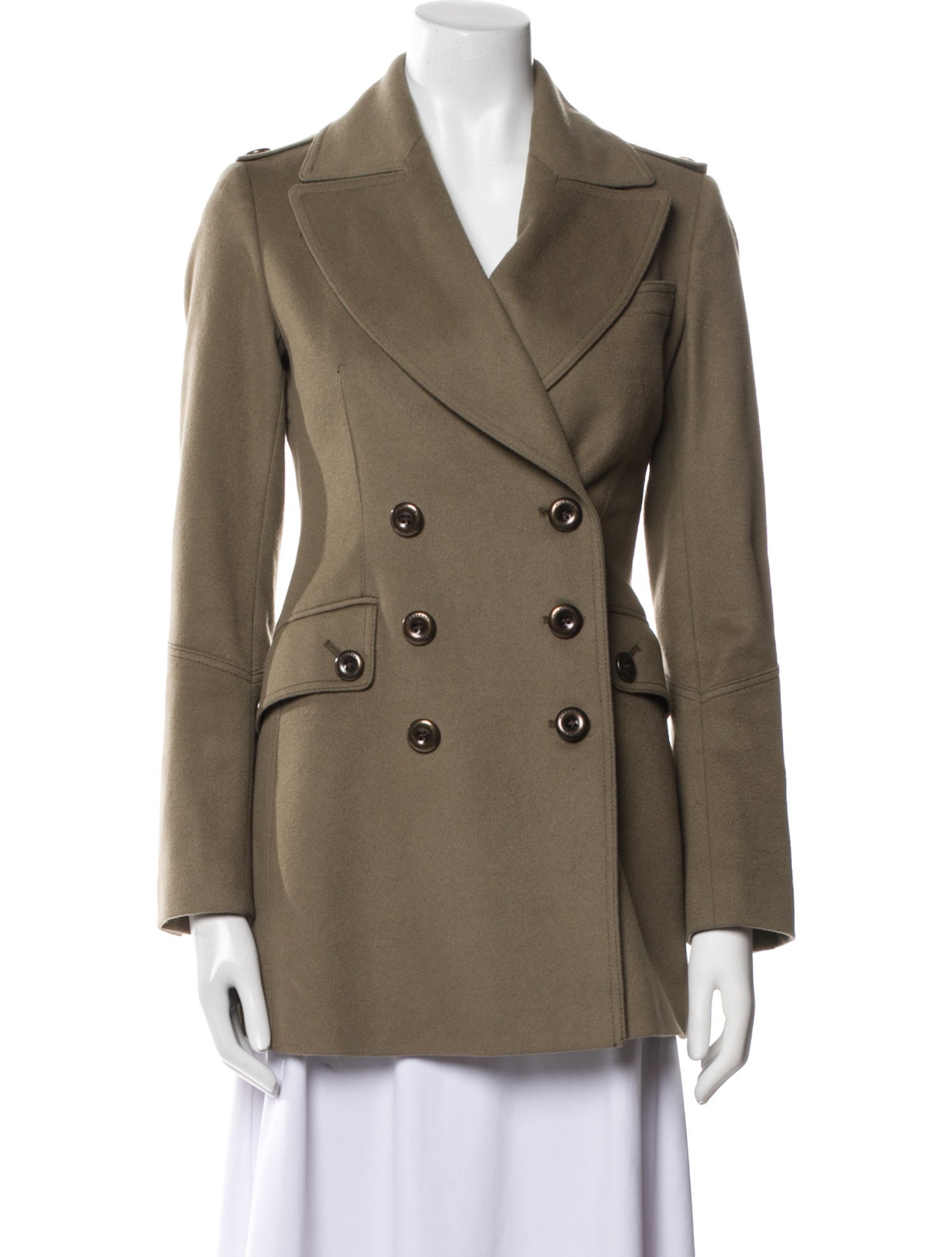 Burberry London Virgin Wool Peacoat