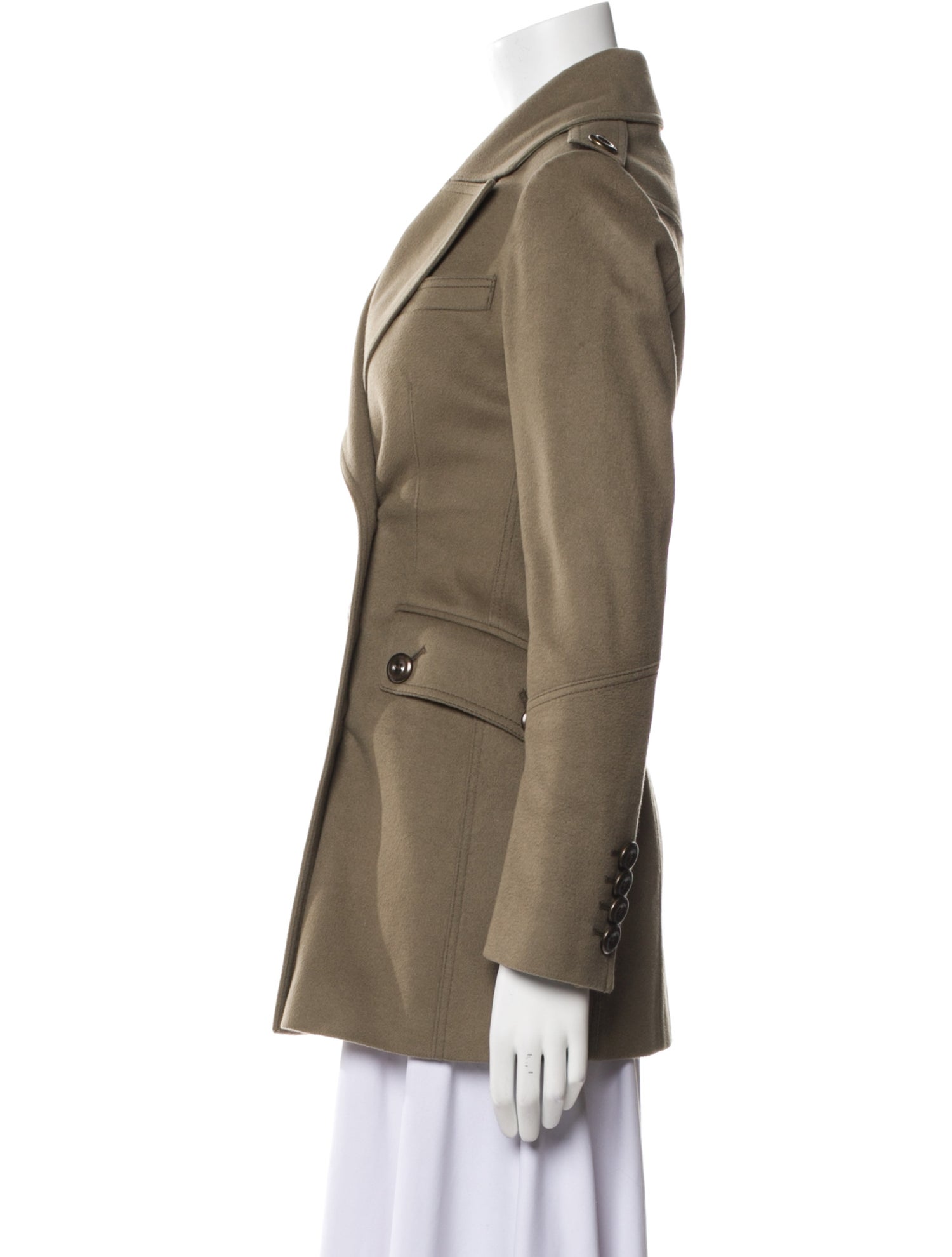 Burberry London Virgin Wool Peacoat