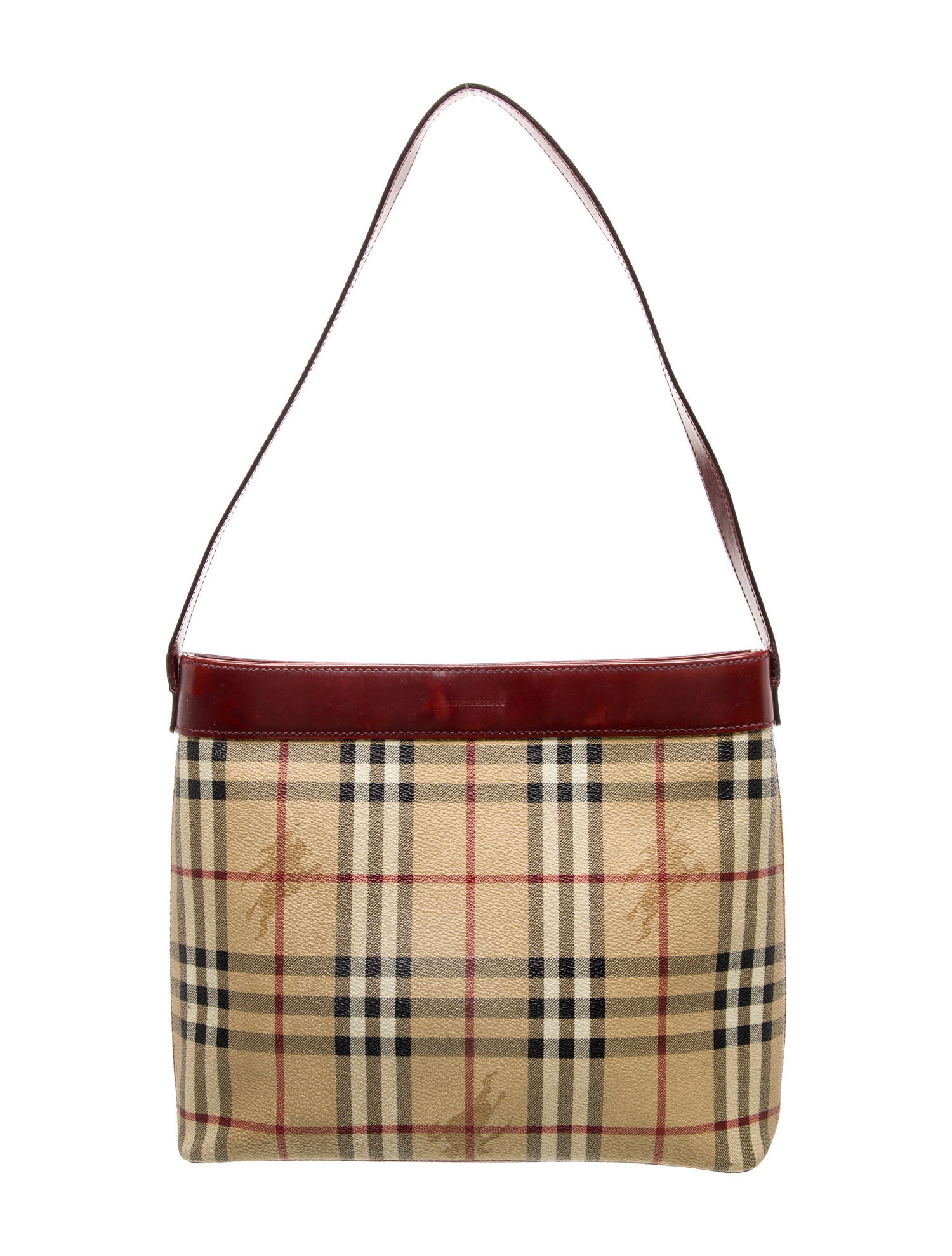 Burberry London Nova Check Shoulder Bag