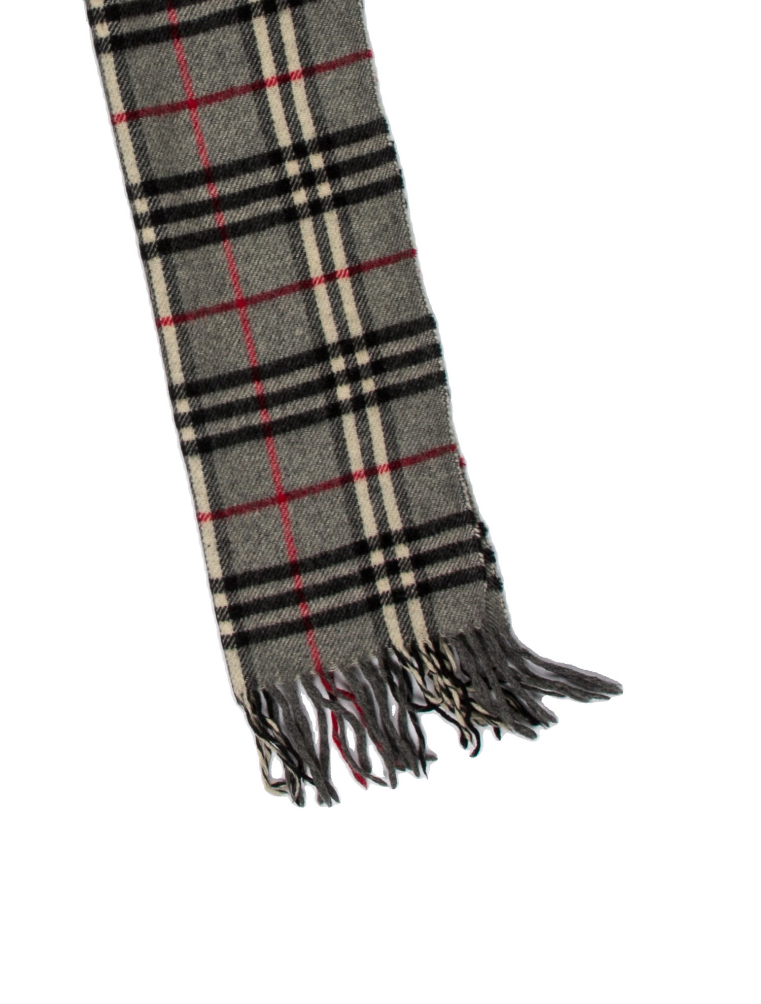 Burberry London Lambswool Striped Scarf