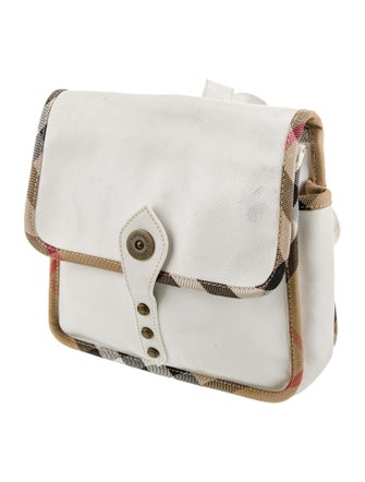 Burberry London Leather Crossbody Bag