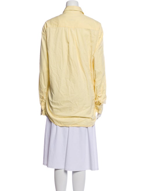 Burberry London Long Sleeve Button-Up Top