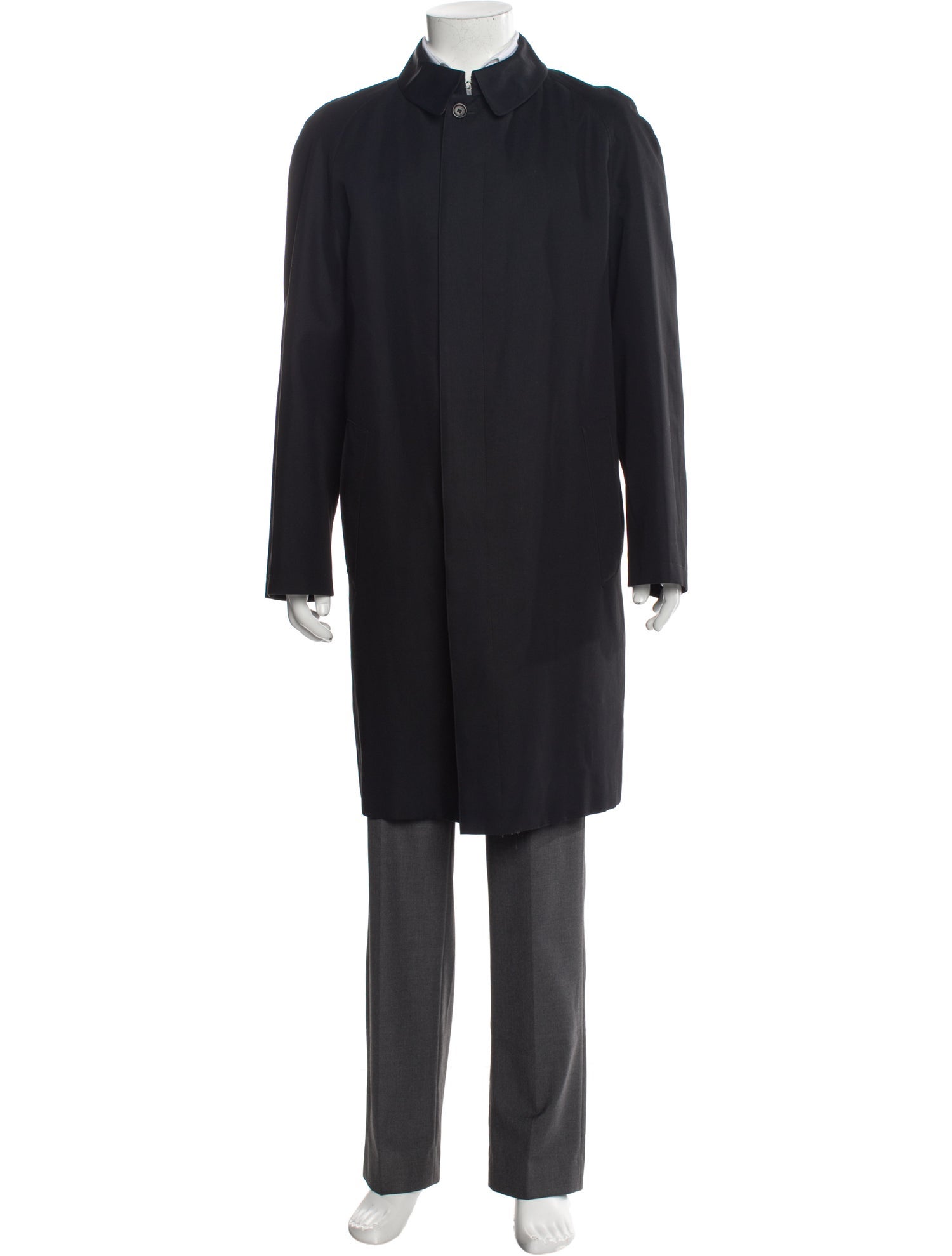 Burberry London House Check Pattern Overcoat