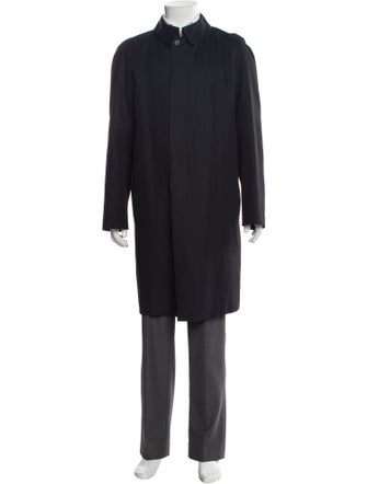 Burberry London House Check Pattern Overcoat