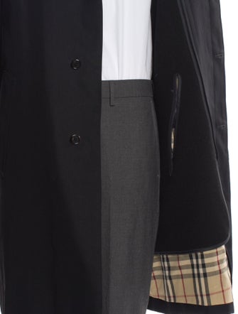 Burberry London House Check Pattern Overcoat