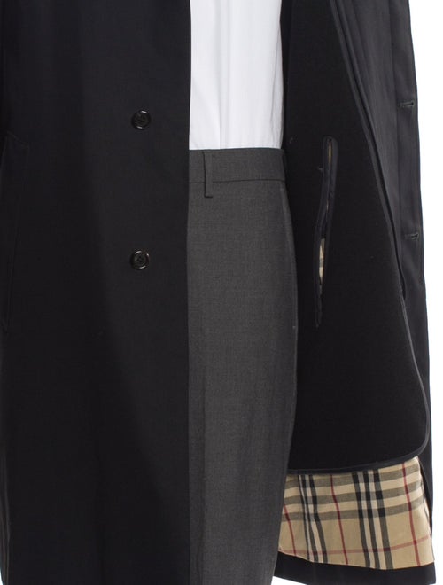 Burberry London House Check Pattern Overcoat