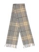 Burberry London Cashmere House Check Pattern Scarf