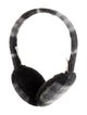 Burberry London Pattern Print Cashmere Winter Earmuffs
