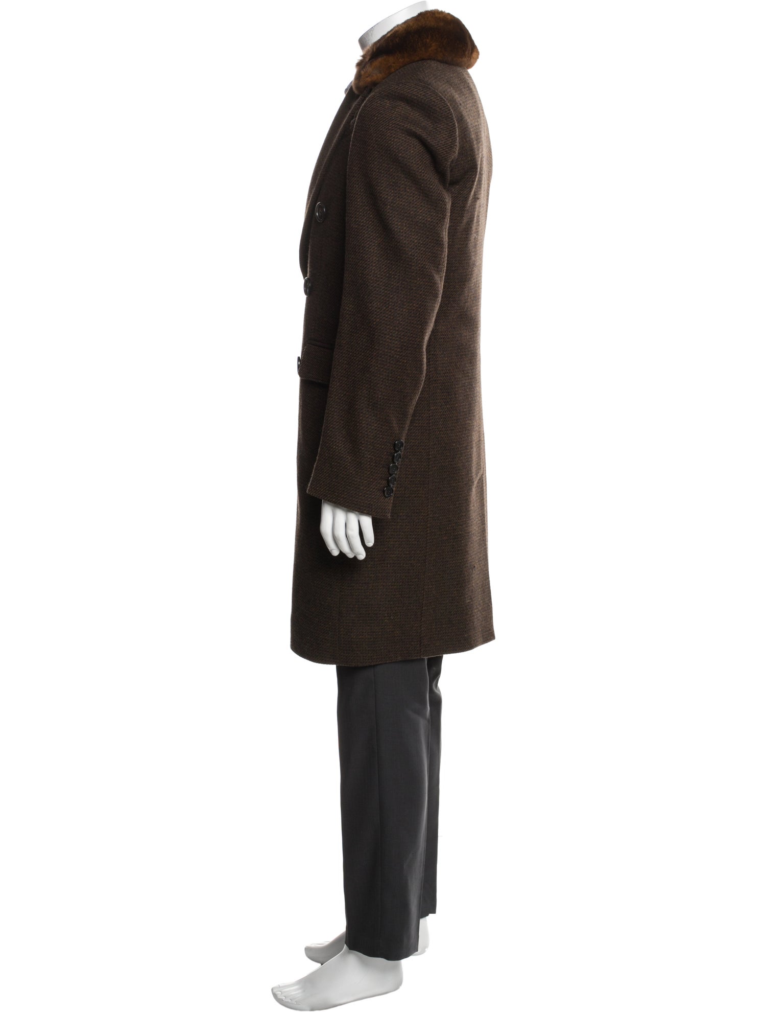 Burberry London Wool Peacoat