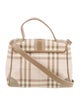 Burberry London House Check Top Handle Bag